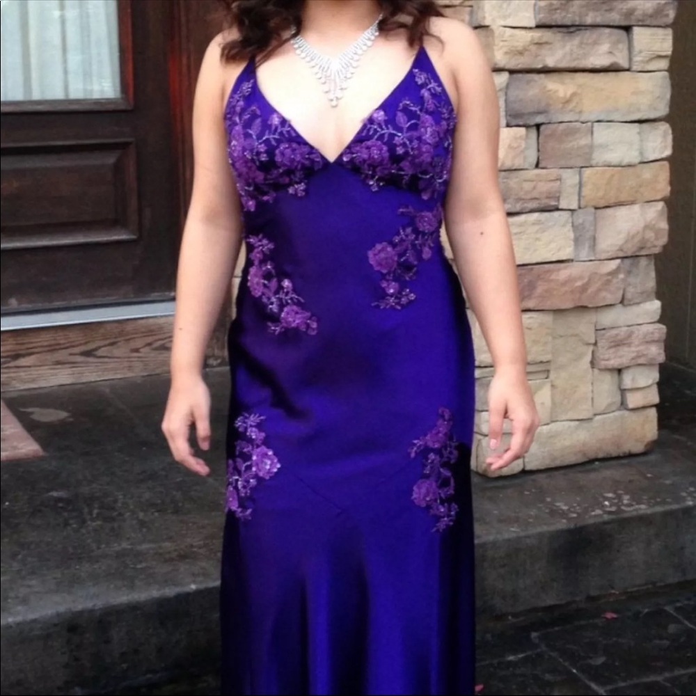 Purple Prom dress